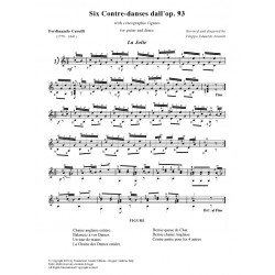 Six Contre-danses dall'op. 93