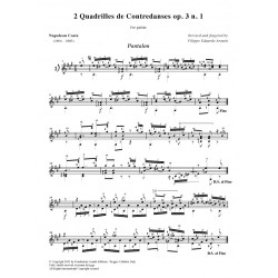 2 Quadrilles de Contredanses op. 3 n. 1