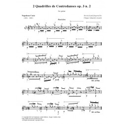 2 Quadrilles de Contredanses op. 3 n. 2