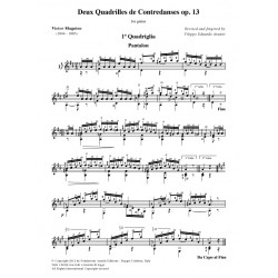 Due Quadriglie di Contradanze op. 13 - 1 for guitar
