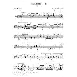 Six Andante op. 17