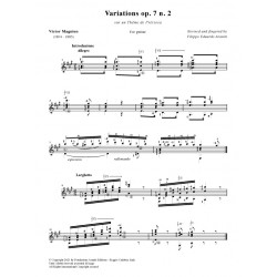 Variations op. 7 n. 2