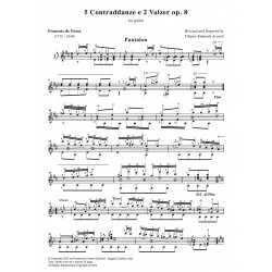 5 Contraddanze e 2 Valzer op. 8