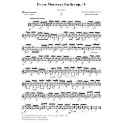 Douze Morceaux Faciles op. 10