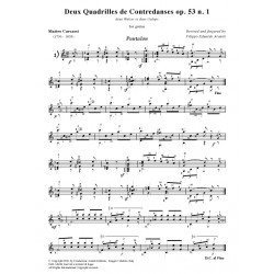 Deux Quadrilles de Contredanses op. 53 n. 1