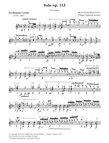 Solo op. 113