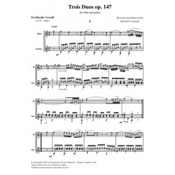 Trois Duos op. 147 - Score