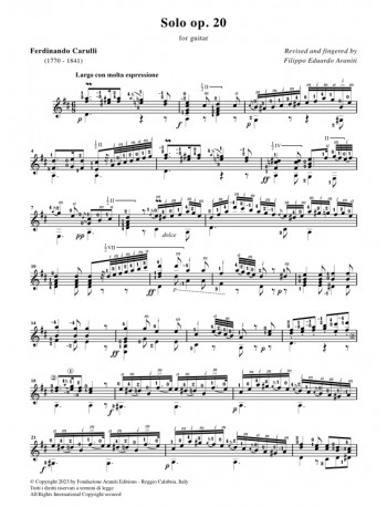 Solo op. 20