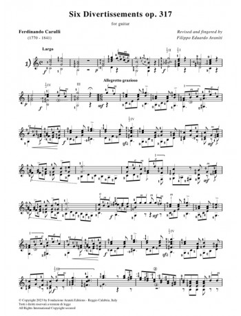 Six Divertissements op. 317