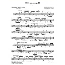 44 Exercices op. 50