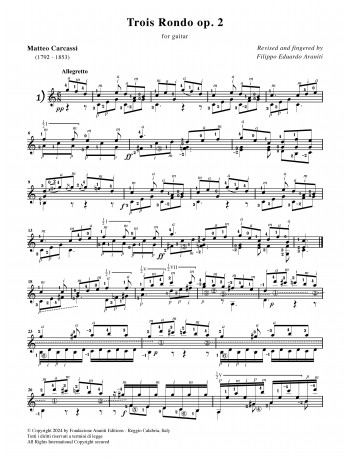 Trois Rondo op. 2