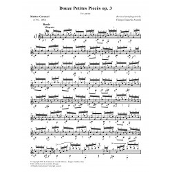 Douze Petites Piecès op. 3